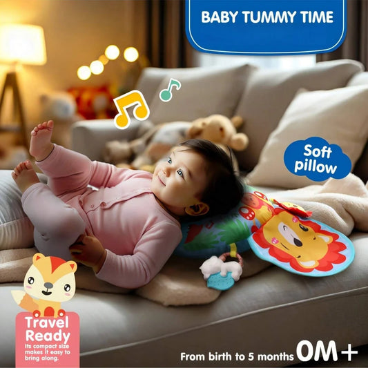 Baby Tummy Time Activity Pillow