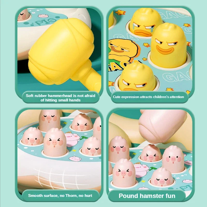 Duck Whack-a-Mole Learning Game