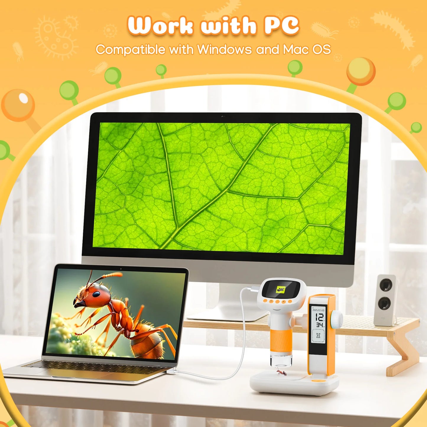 Kids Digital Handheld Microscope