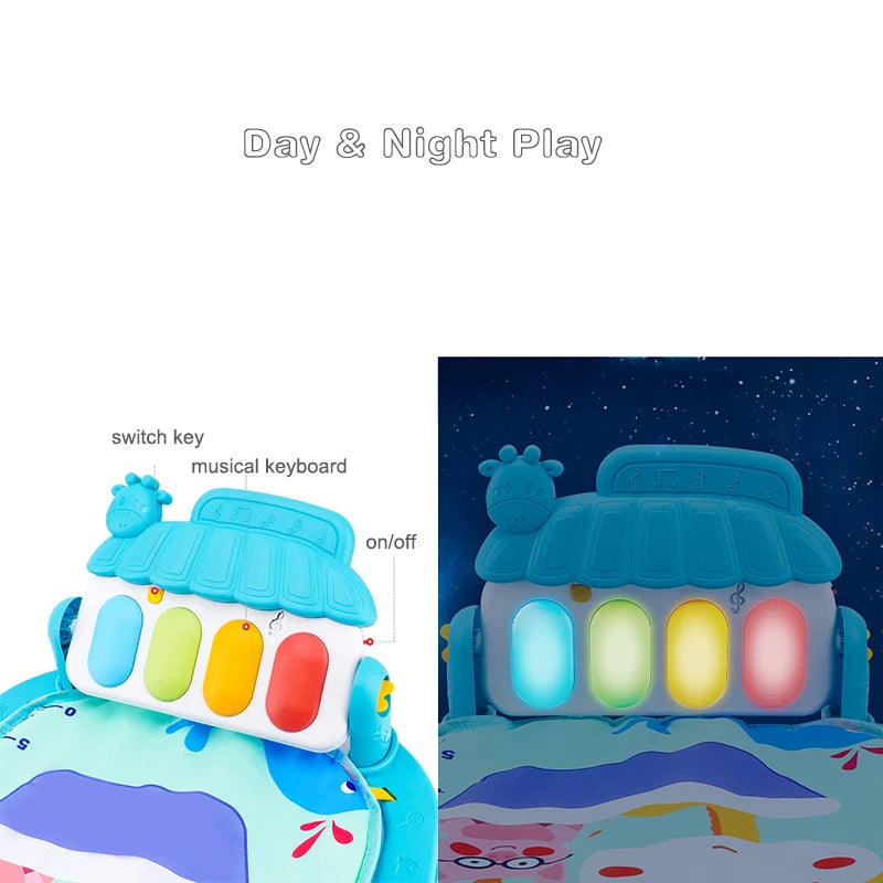 Baby Musical Activity Gym & Play Mat