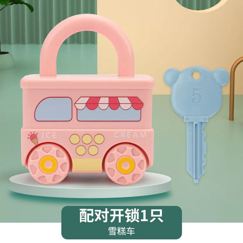 Baby Learning Lock &amp; Key Vehicle Toy