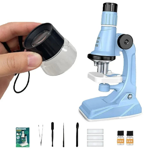 Kids Beginner Science Microscope Kit