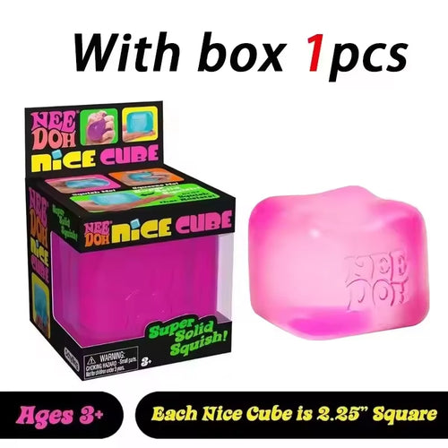 Sensory Squish Cube – Soft Stress Relief Fidget Toy